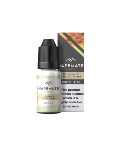 Vapemate Classic 3mg 10ml E-Liquid (70VG/30PG)